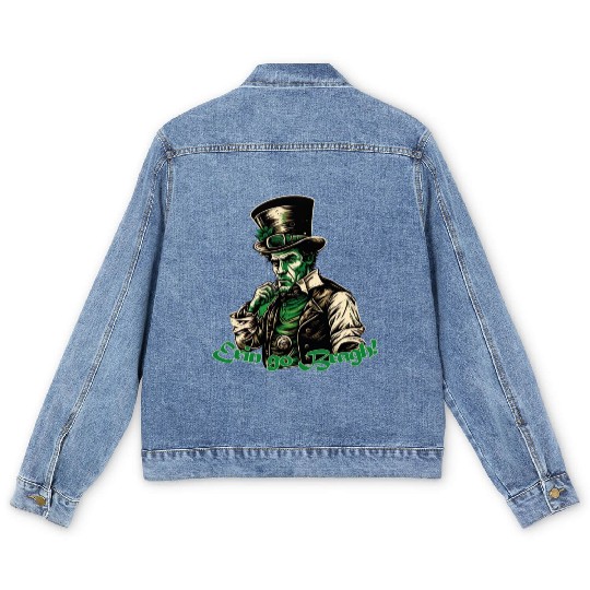 St Patrick´s day, Erin go Bragh! Men's Denim Jackets