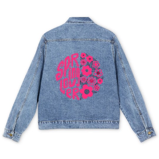 Spring lover. Hello spring Men's Denim Jackets