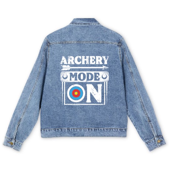 Archery mode on Men's Denim Jackets