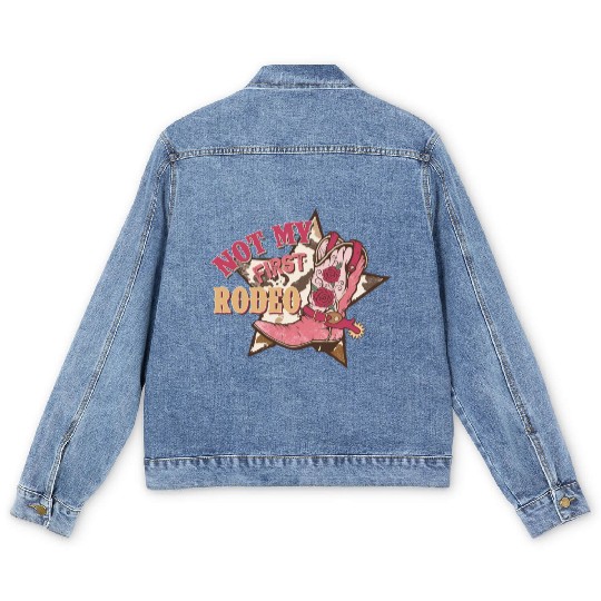 Not My First Rodeo Men's Denim Jackets