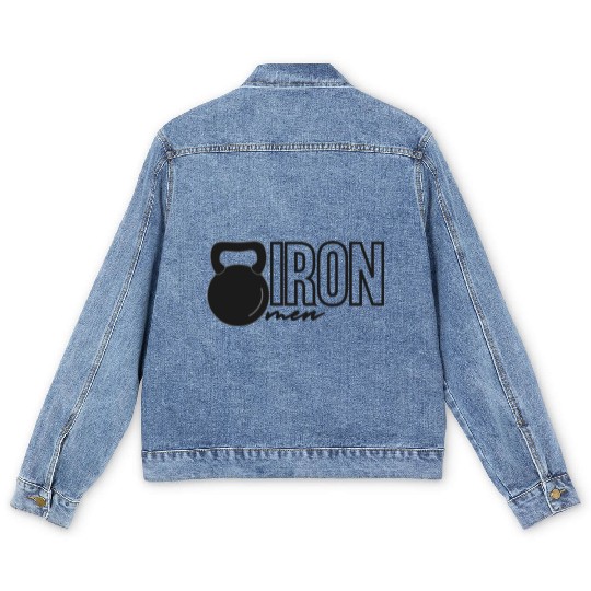 Iron men Men's Denim Jackets