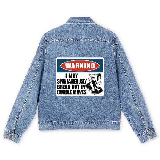 Brazilian Jiu Jitsu MMA Bjj Hugger Men's Denim Jackets