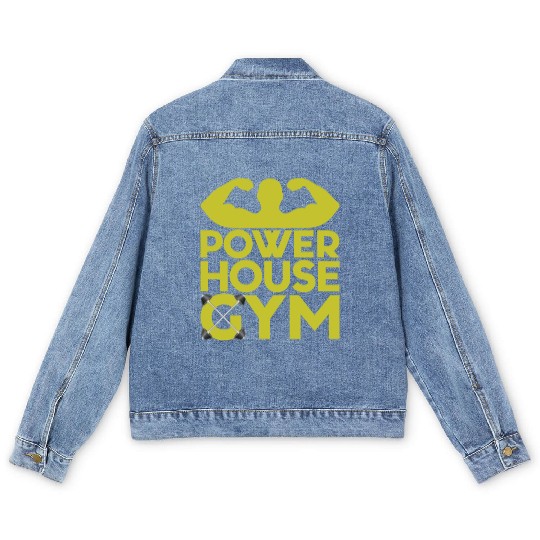 Powerhouse Gym Men's Denim Jackets