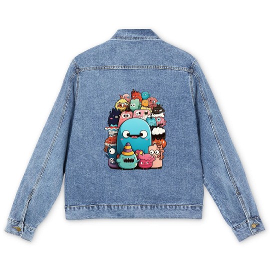 my imaginary friends Men's Denim Jackets