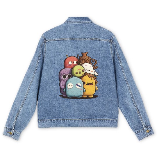 my imaginary friends Men's Denim Jackets