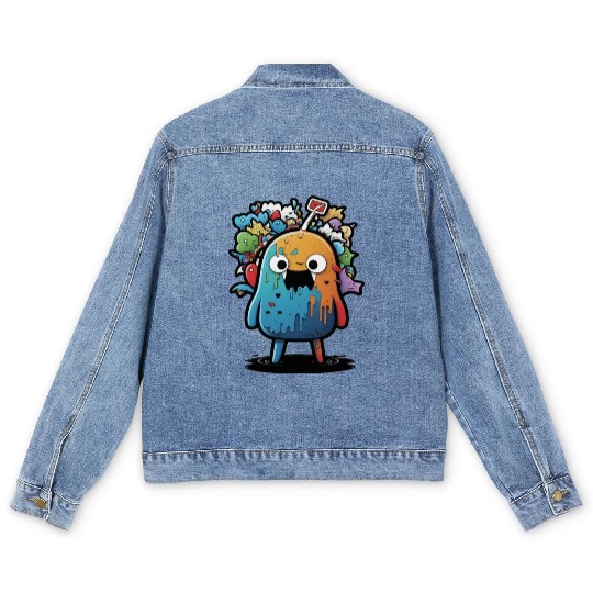 my imaginary friends Men's Denim Jackets
