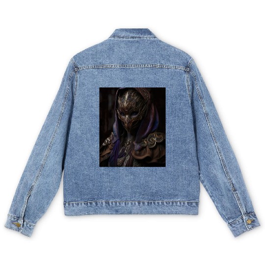 Dark Necromancer Men's Denim Jackets