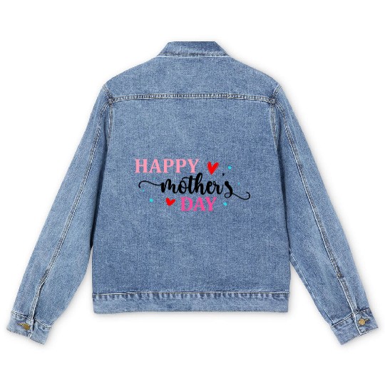 Happy Mother´s Day Men's Denim Jackets
