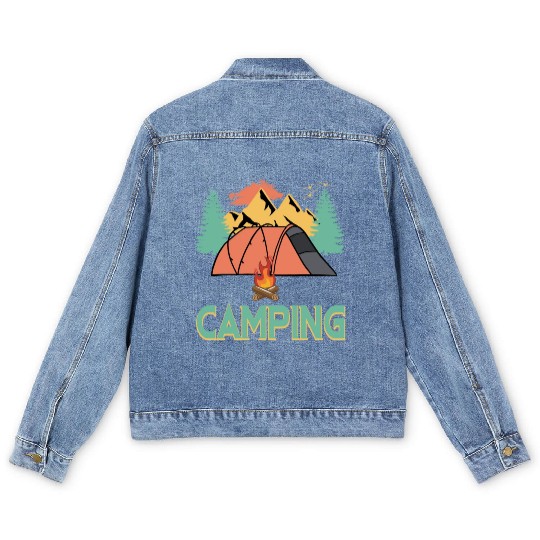 Camping | Wildlife Men's Denim Jackets