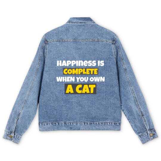 CAT OWNER DESIGN Men's Denim Jackets