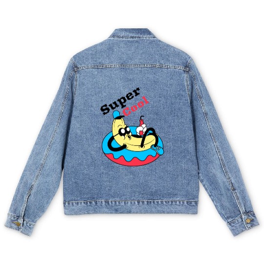 Super Cool Banana Men's Denim Jackets