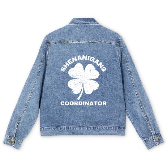 Shenanigans Coordinator Men's Denim Jackets