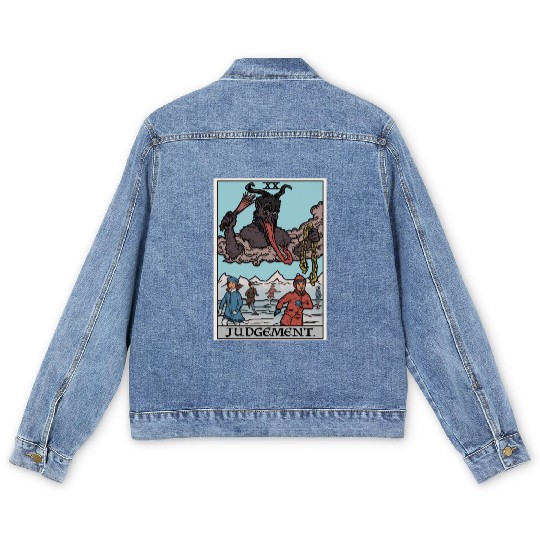 Judgement by Krampus Men's Denim Jackets