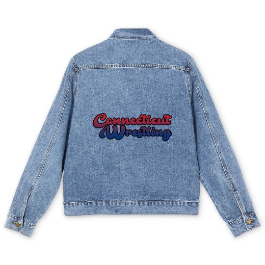 Connecticut Wrestling Men's Denim Jackets