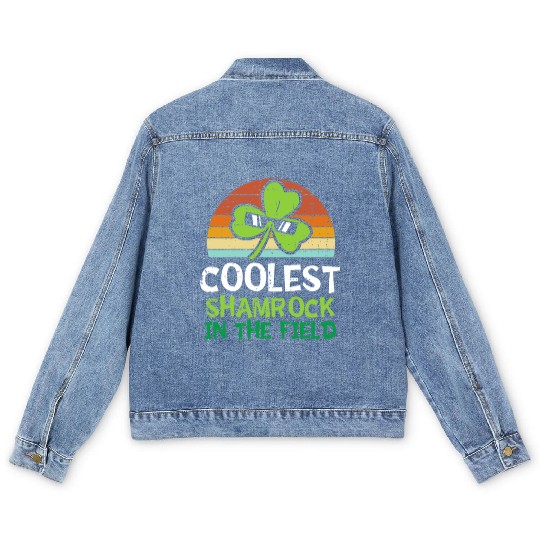 Kids St Patricks Day Toddler Boys Saint Paddys Coo Men's Denim Jackets