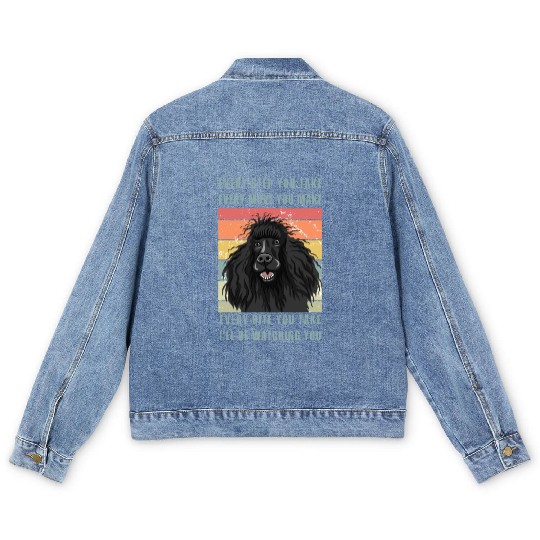 Every Bite You Take - Poodle Men's Denim Jackets