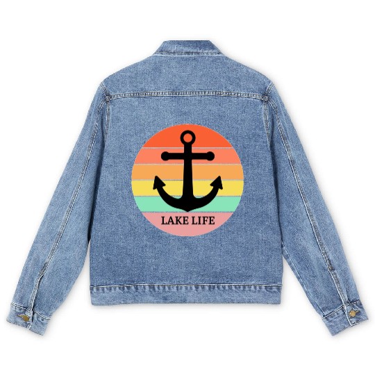 LAKE LIFE Men's Denim Jackets