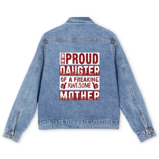 Son in law Mother in law Men's Denim Jackets