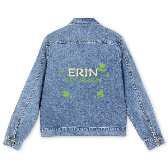 Erin go bragh - St. Patrick's Day Men's Denim Jackets
