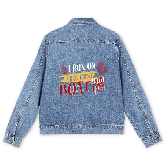 True Crime Murder Spy Crime Interest Gift Idea Men's Denim Jackets