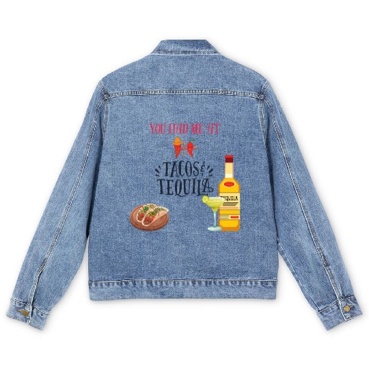 Tacos & Tequila Men's Denim Jackets