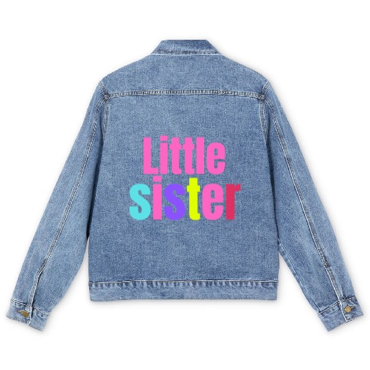 LITTLE SISTER Men's Denim Jackets