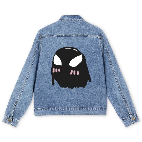 cute venom Men's Denim Jackets