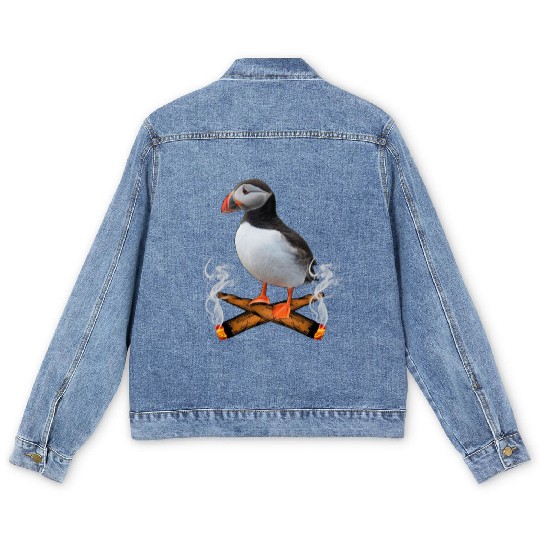 Puffin Blunts Men's Denim Jackets