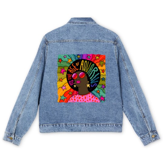 Age of Aquarius Men's Denim Jackets