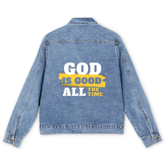 GoD is good Men's Denim Jackets
