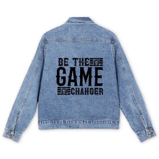 Be the game changer 01 Men's Denim Jackets