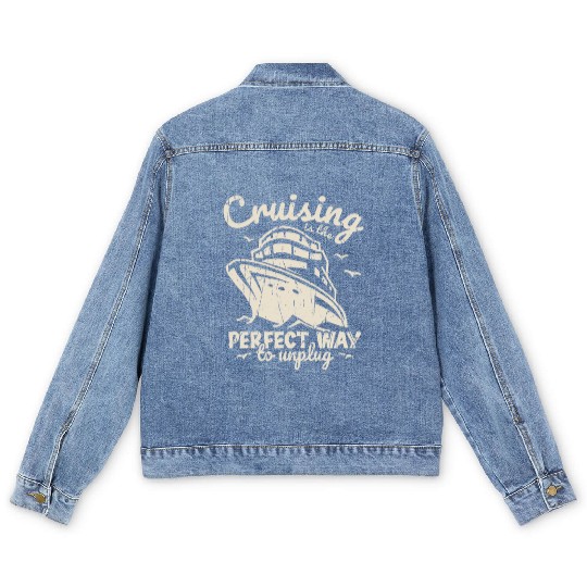 Cruising is the perfect way to unplug - Cruise Men's Denim Jackets