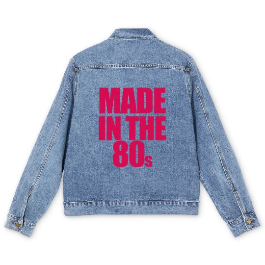 made in the 80s Men's Denim Jackets