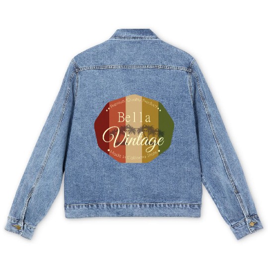 Bella Vintage design Men's Denim Jackets
