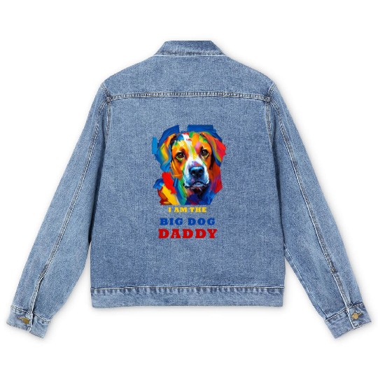 Big Dog Daddy Men's Denim Jackets