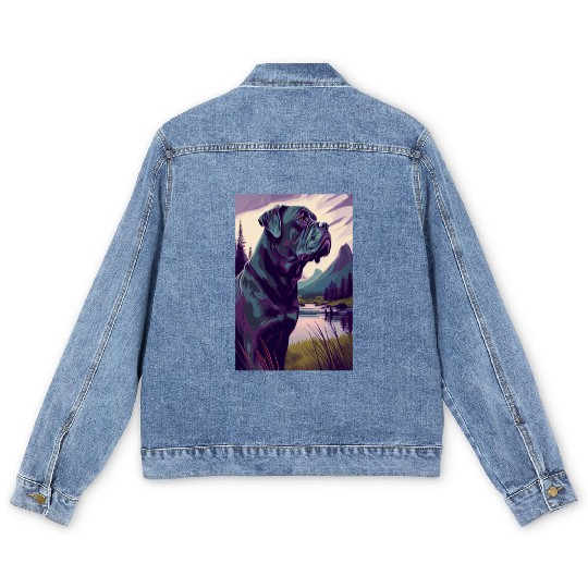 Cane Corso Nature Men's Denim Jackets