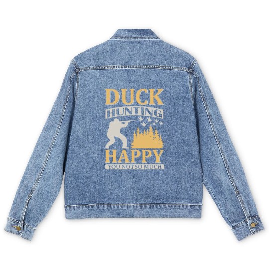 Duck Hunting Men's Denim Jackets