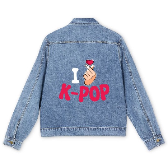 K-Pop K-drama Korean Music KPop Kdrama Gift Men's Denim Jackets