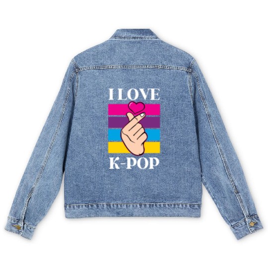 K-Pop K-drama Korean Music KPop Kdrama Gift Men's Denim Jackets