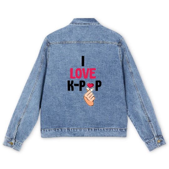 K-Pop K-drama Korean Music KPop Kdrama Gift Men's Denim Jackets