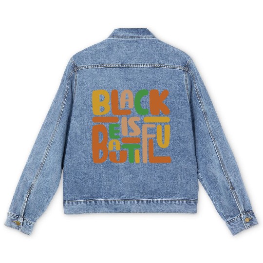 Black Is Beautiful Men's Denim Jackets