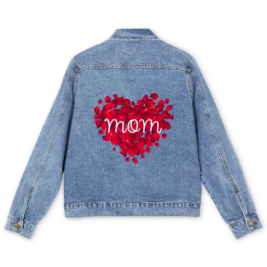 I love MOM Men's Denim Jackets