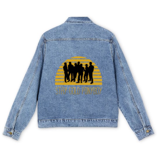 Stay Gold Pony Men's Denim Jackets