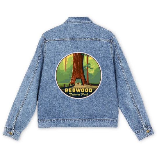 Redwood National Park Men's Denim Jackets