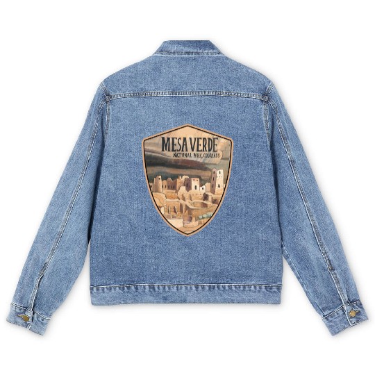 mesa verde national park Men's Denim Jackets