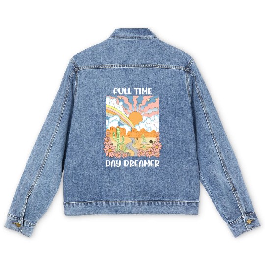 Full Time Day Dreamer Men's Denim Jackets