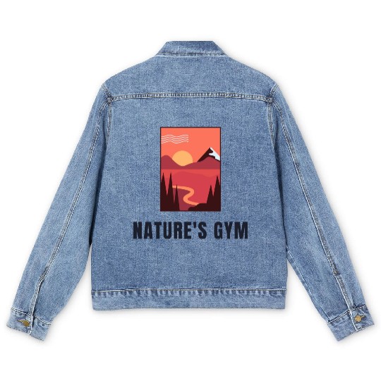 Nature's Gym Hiking Men's Denim Jackets