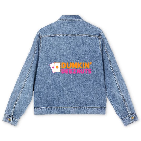 Dunkin Deez-Nuts Pocket Aces Men's Denim Jackets
