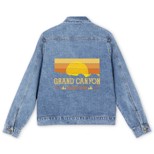 Grand Canyon National Park Men's Denim Jackets