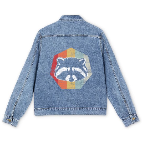 Ra Rac Trash Panda Men's Denim Jackets